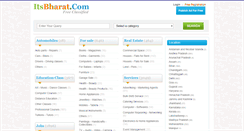 Desktop Screenshot of itsbharat.com