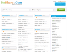Tablet Screenshot of itsbharat.com